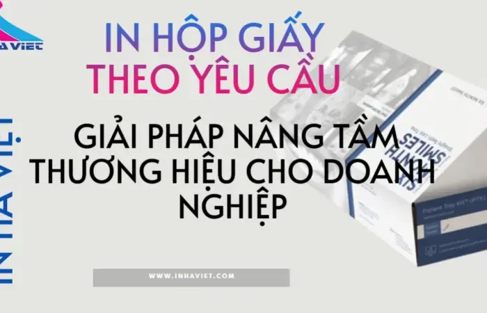 In hộp giấy theo yêu cầu